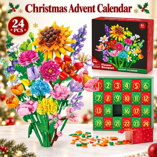 Bloomelle – 24-Day Flower Building Advent Calendar